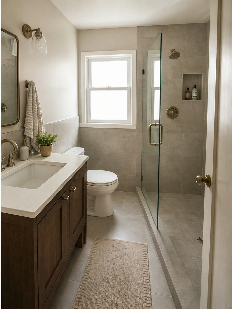 Bathroom after PrimeDream-style renovation